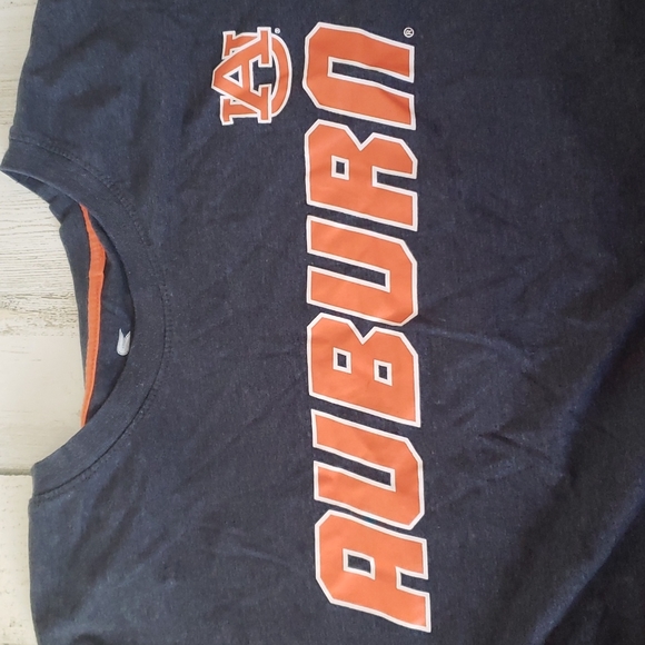 Colosseum Auburn University Tigers gray orange collegiate tshirt Size 5X - Picture 4 of 6
